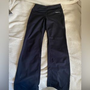 Black bootcut leggings